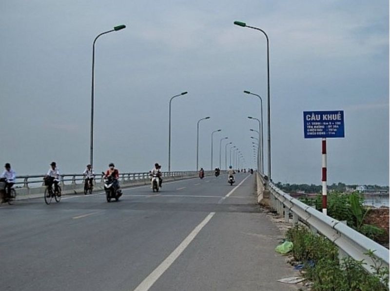Cầu Khuể, nút giao thông nối giữa hai huyện của Hải Phòng