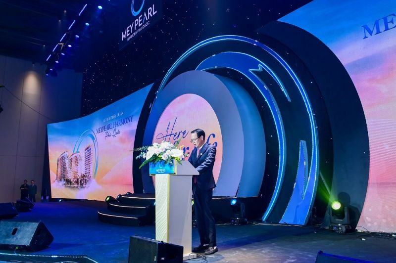 Ông Nguyễn Minh Ngọc - Phó chủ tịch HĐQT Tập đoàn Tân Á Đại Thành chia sẻ tại sự kiện