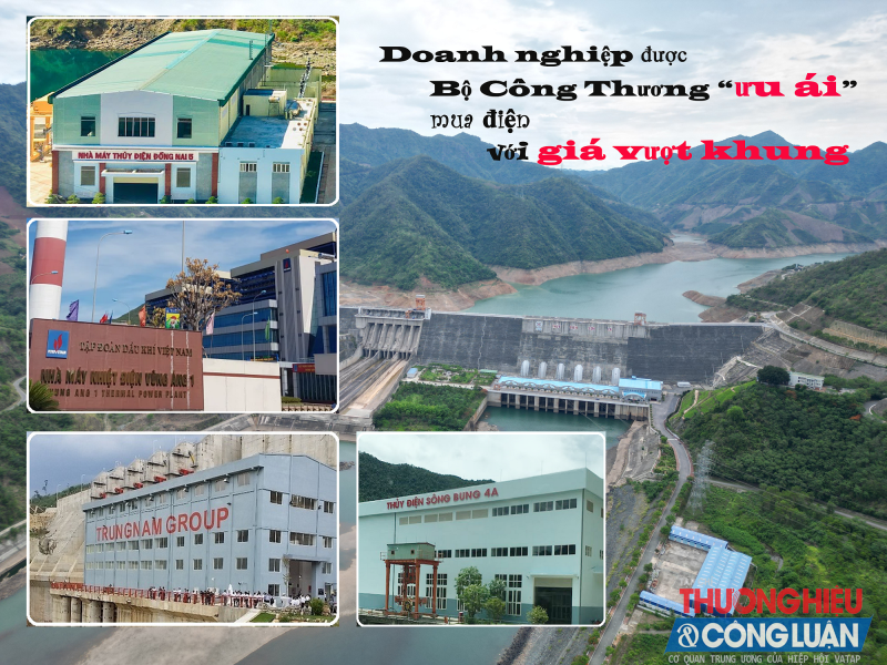 Điểm tên những doanh nghiệp được Bộ Công Thương ưu ái mua điện với giá vượt khung