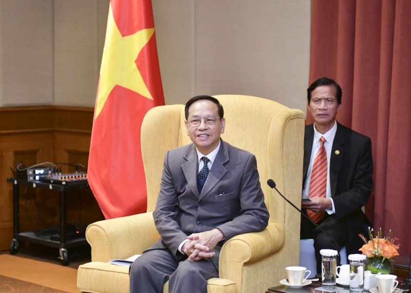 Phó Chủ tịch Thường Hội Hữu nghị Việt Nam - Campuchia Lê Văn Tuỵ.