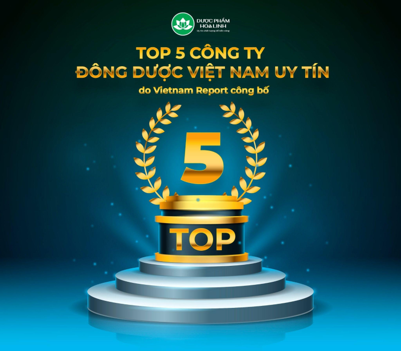 Nhiều năm liền Công ty lọt Top 5 doanh nghiệp đông dược uy tín bậc nhất Việt Nam