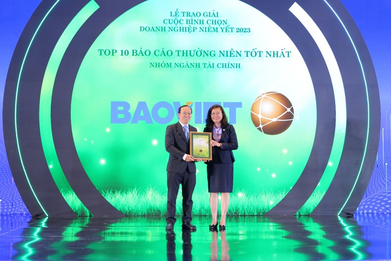 Bảo Việt giải nhất Báo cáo thường niên