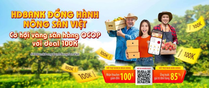HDBank luôn đồng hành cùng nông sản Việt - Ảnh: VGP/PD