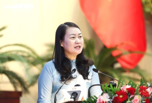 Bà Trần Thị Kim Oanh - Giám đốc Sở Tư pháp TP Đà Nẵng