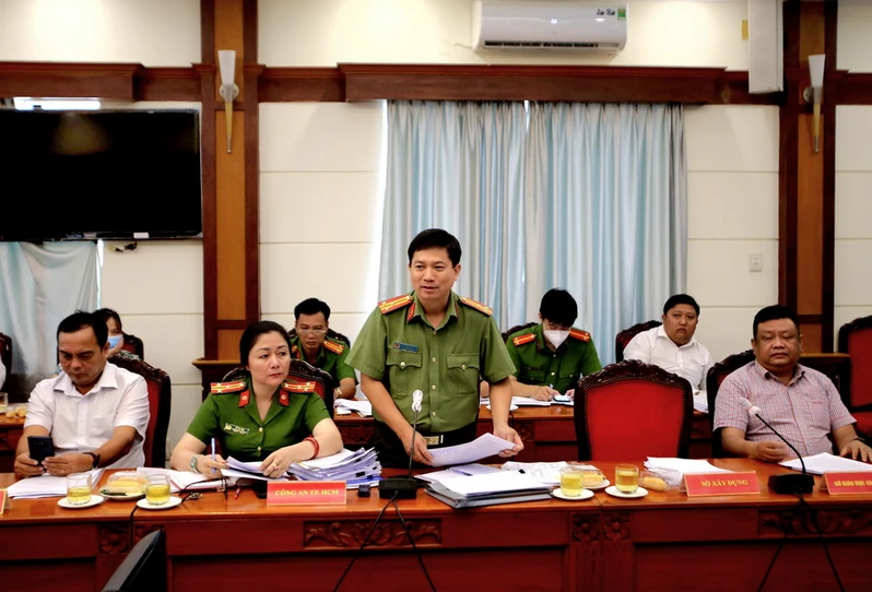 Thượng tá Lê Mạnh Hà, Phó trưởng phòng Tham mưu Công an TP. HCM