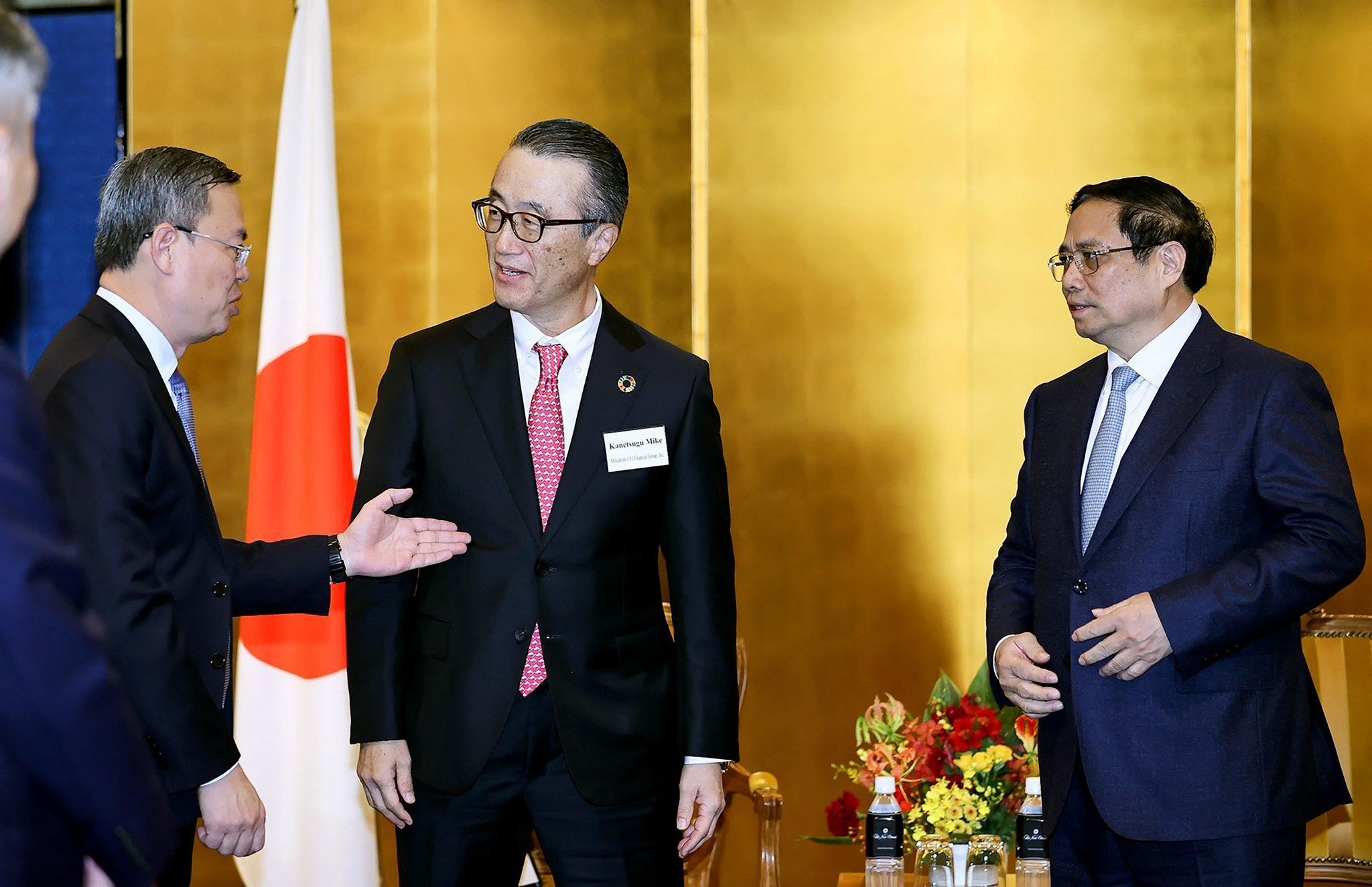 Chủ tịch HĐQT VietinBank tham dự buổi tiếp Chủ tịch Tập đoàn MUFG của Thủ tướng Phạm Minh Chính     Ảnh: Nhật Bắc