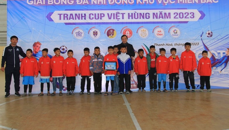 U9 Việt Hùng Thanh Hóa xếp thứ ba lứa tuổi U9