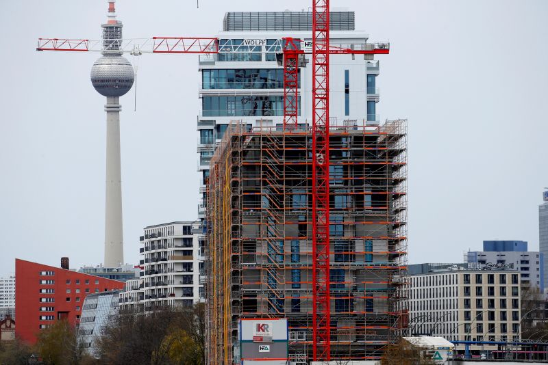 Thị trường bất động sản Đức gặp khó khăn. Ảnh Reuters.