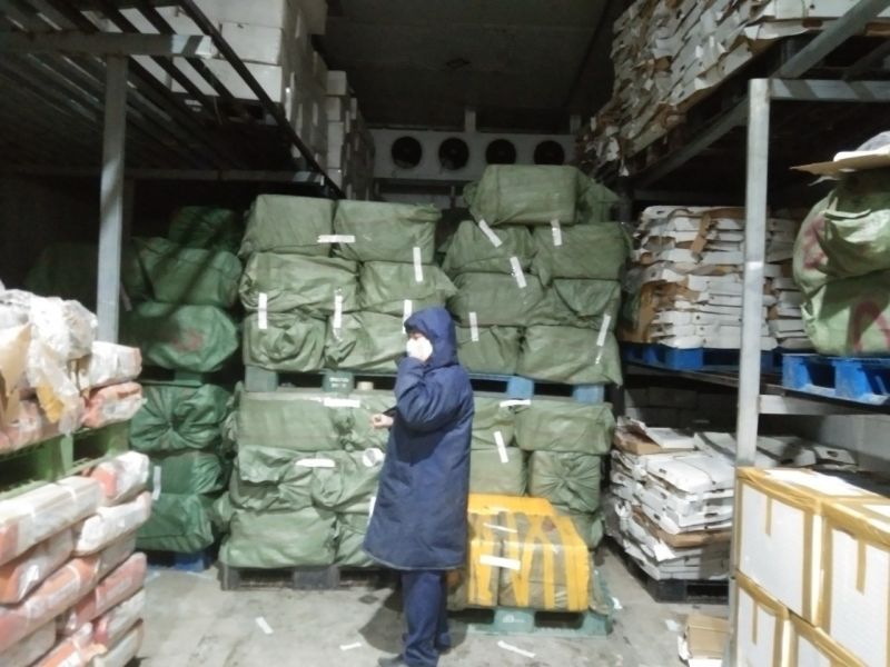 Tạm giữ gần 25 tấn nội tạng động vật đông lạnh không rõ nguồn gốc xuất xứ