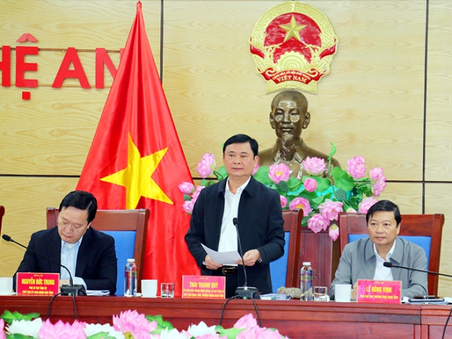 phiên họp thường kỳ tháng 12/2023 của tỉnh Nghệ An.