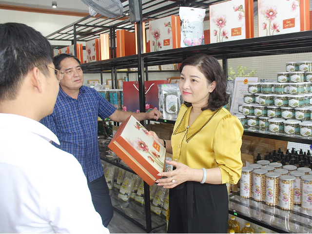 Huyện Nam Đàn dẫn đầu số lượng và chất lượng sản phẩm OCOP toàn tỉnh