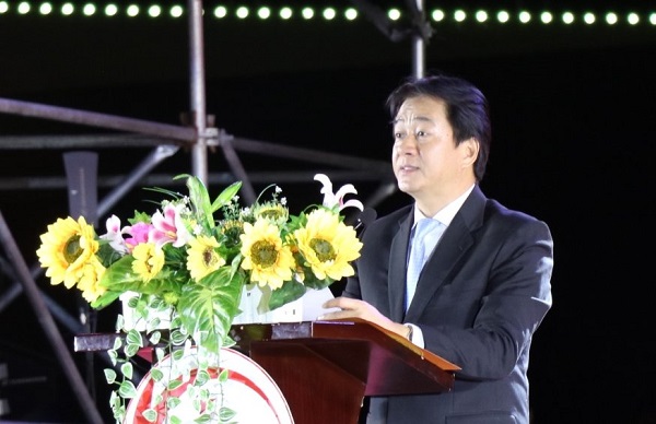 Ông Nguyễn Long Biên, Ủy viên Ban Thường vụ Tỉnh ủy, Phó Chủ tịch UBND tỉnh phát biểu khai mạc Ông Nguyễn Long Biên, Ủy viên Ban Thường vụ Tỉnh ủy, Phó Chủ tịch UBND tỉnh phát biểu khai mạc