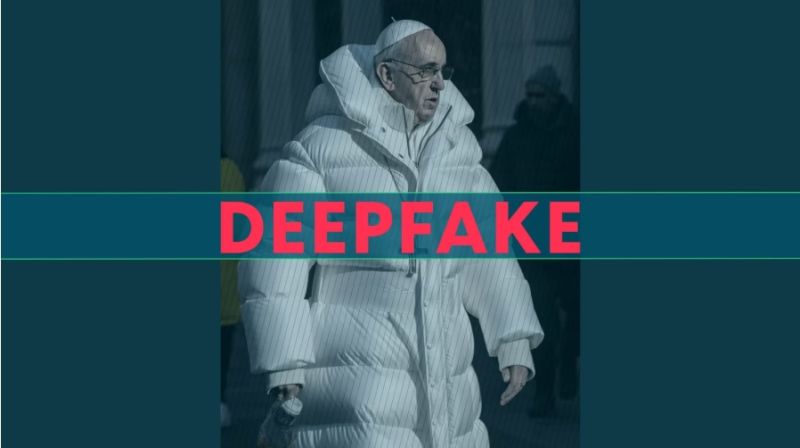 Hình ảnh Giáo hoàng Francis mặc áo phao màu trắng đi trên phố do trí tuệ nhân tạo tạo ra khiến không ít người hoang mang