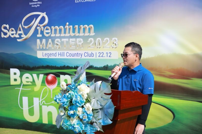 Phó TGĐ Ngân hàng SeABank Nguyễn Ngọc Quỳnh phát biểu tại sự kiện