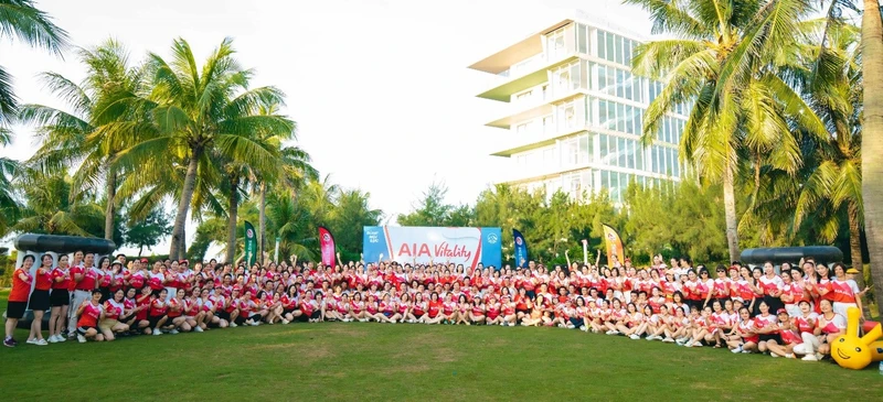 Với AIA Vitality, AIA Việt Nam đã và đang lan tỏa tinh thần Sống khỏe tới toàn cộng đồng.