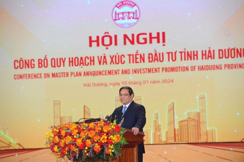 Thủ tướng Chính phủ Phạm Minh Chính phát biểu chỉ đạo tại Hội nghị