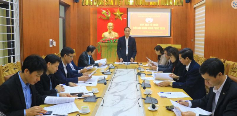 Hội báo Xuân Vĩnh Phúc 2024 dự kiến sẽ khai mạc ngày 23/2