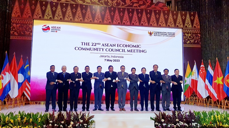 Hội nghị Hội đồng Cộng đồng Kinh tế ASEAN lần thứ 22 đã diễn ra tại Gia-các-ta, In-đô-nê-xi-a