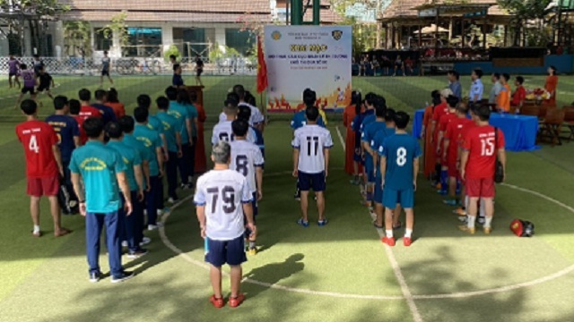 Khai mạc Hội thao Khối thi đua IX. Ảnh: B.Ngọc.