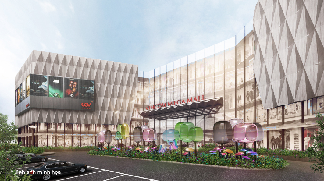 Tháng 4/2024, Trung tâm thương mại lớn nhất miền Nam sẽ chính thức khai trương tại Vinhomes Grand Park