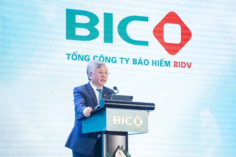 Chủ tịch Hội đồng Quản trị BIC Trần Xuân Hoàng phát biểu chỉ đạo Hội nghị
