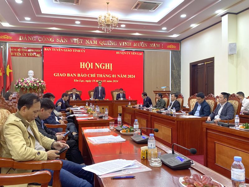 Vĩnh Phúc triển khai phong trào thi đua “xây dựng môi trường văn hóa trong cơ quan báo chí”