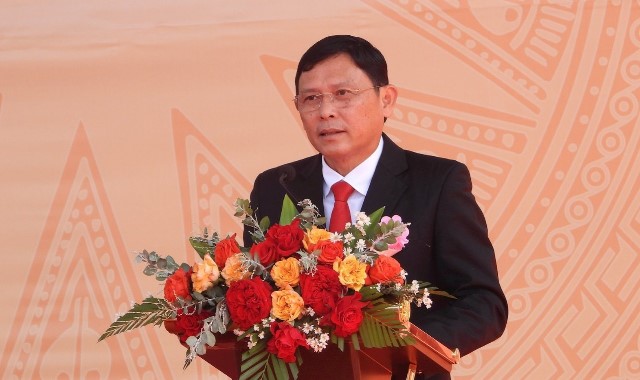 Ông Nguyễn Tuấn Hà – Phó Chủ tịch UBND tỉnh Đắk Lắk phát biểu tại buổi lễ