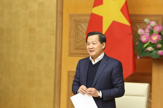 Phó Thủ tướng Lê Minh Khái: Chủ động, linh hoạt, bảo đảm thực hiện kiểm soát tốt lạm phát theo chỉ tiêu Quốc hội đề ra. Ảnh VGP