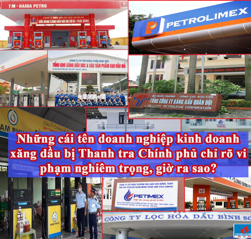 Bài 3: Những cái tên doanh nghiệp kinh doanh xăng dầu bị Thanh tra Chính phủ chỉ rõ vi phạm nghiêm trọng, giờ ra sao?