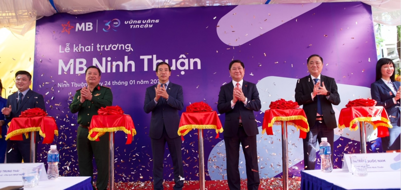 MB Khai trương Chi nhánh Ninh Thuận