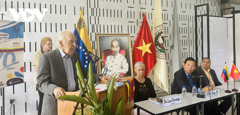 Tiến sỹ Carolus Wimmer, Chủ tịch Nhà Hữu nghị Venezuela – Việt Nam