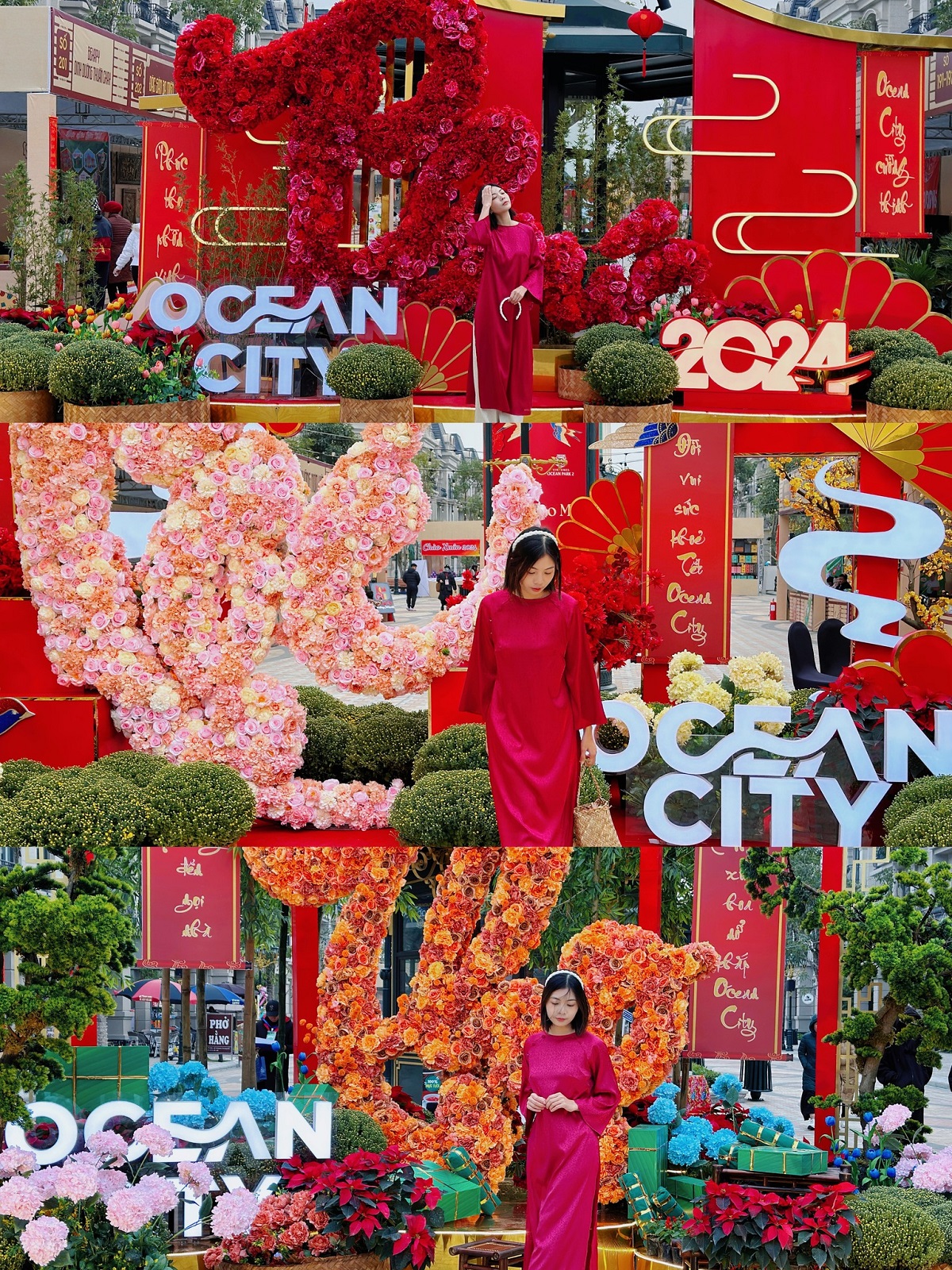 Những góc check-in rực rỡ sắc xuân tại Hội chợ Xuân quy mô lớn nhất Việt Nam
