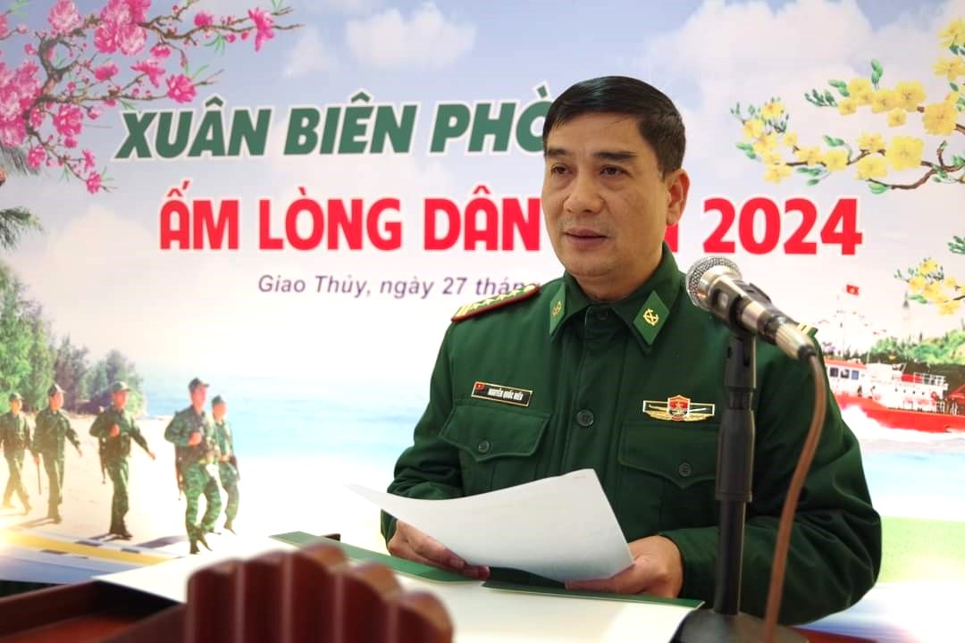 Đại tá Nguyễn Quốc Hiếu, Bí thư Đảng ủy, Chính ủy Bộ đội Biên phòng tỉnh Nam Định