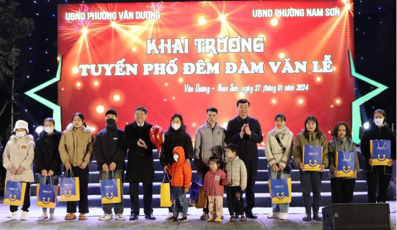 Khai trương tuyến phố đêm Đàm Văn Lễ, thành phố Bắc Ninh