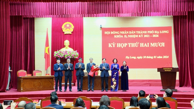 Ông Vũ Ngọc Lâm giữ chức vụ Phó Chủ tịch UBND TP. Hạ Long