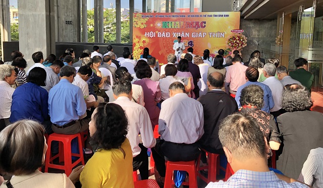 Quang cảnh Lễ Khai mạc Hội b&aacute;o Xu&acirc;n Gi&aacute;p Th&igrave;n năm 2024. Ảnh: Viết Hiền