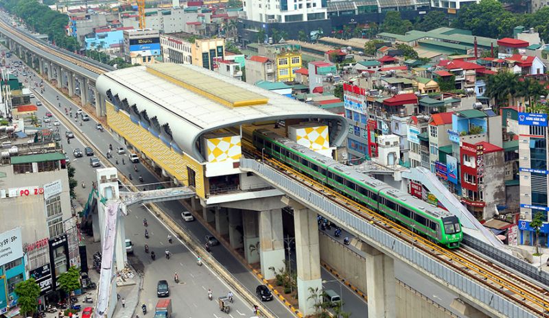 Tuyến đường sắt đô thị Cát Linh - Hà Đông sẽ được vận hành xuyên Tết Nguyên đán Giáp Thìn 2024