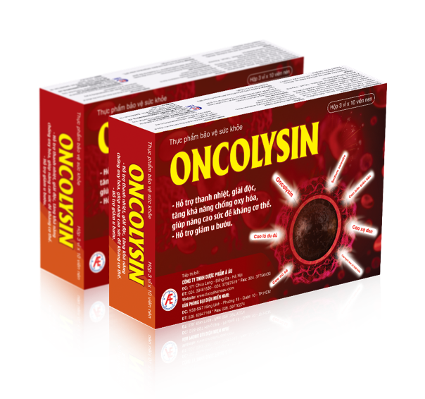 Sản phẩm Oncolysin - Tăng cường miễn dịch, tiêu u, giảm bướu