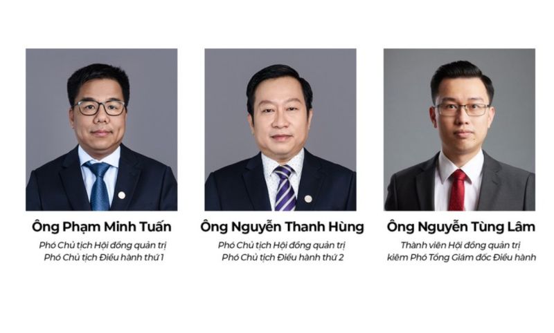 Ông Phạm Minh Tuấn và ông Nguyễn Thanh Hùng là Phó Chủ tịch điều hành HĐQT Bamboo Capital (BCG)