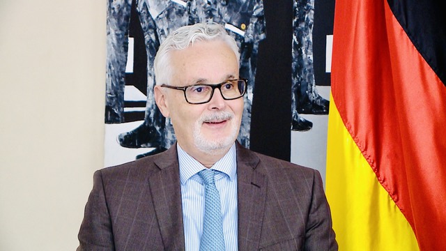 Đại sứ CHLB Đức tại Việt Nam Guido Hildner - Ảnh: VGP/Quang Thương