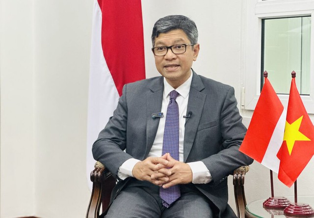 Đại sứ Cộng hoà Indonesia tại Việt Nam Denny Abdi - Ảnh: VGP/Quang Thương