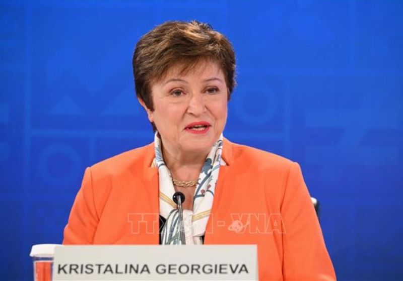 Tổng giám đốc Quỹ Tiền tệ quốc tế (IMF) Kristalina Georgieva.