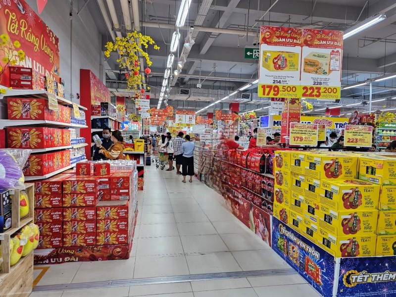 Nhiều siêu thị mở cửa trở lại ngày mùng 2 Tết Nguyên đán