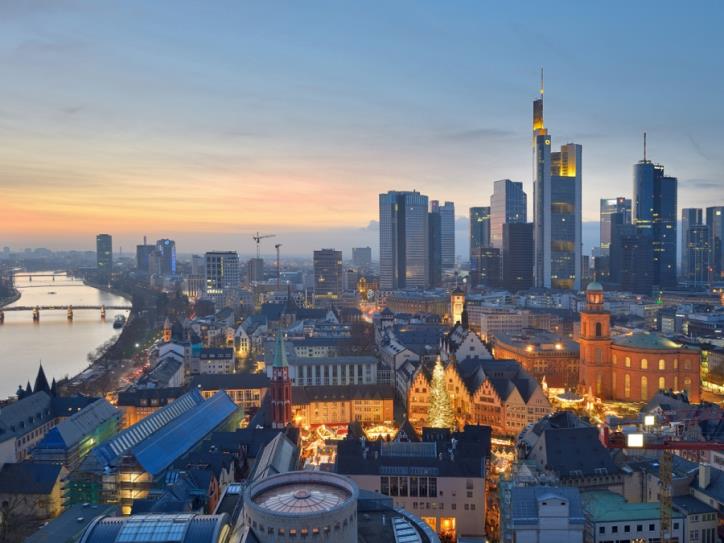 bất động sản đắt giá nhất châu Âu, không thể bỏ qua Frankfurt, Đức – Ảnh TTXVN