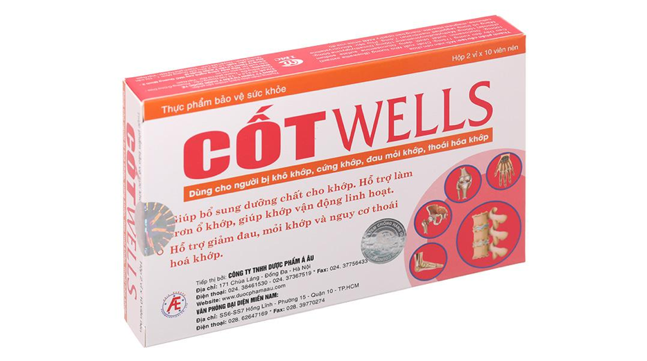 CốtWells l&agrave; sự kết hợp của thảo dược thi&ecirc;n nhi&ecirc;n, protein, hoạt chất sinh học v&agrave; m&agrave;ng vỏ trứng cho người bị kh&ocirc; khớp
