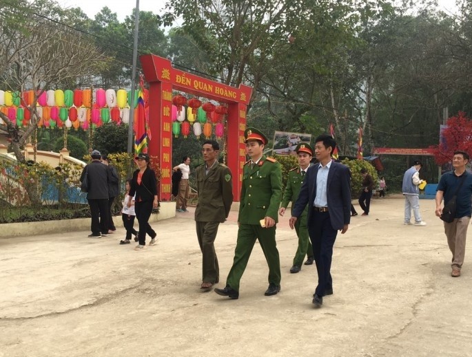 Công an huyện Như Thanh tăng cường công tác bảo đảm ANTT tại khu di tích Phủ Na.