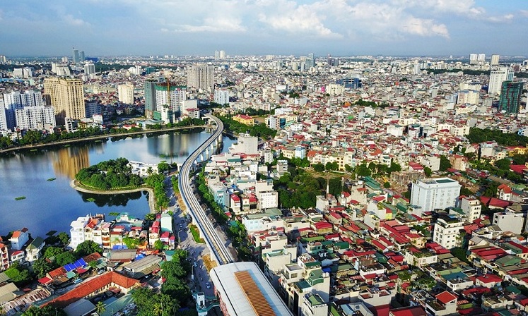 Năm 2024, tại khu vực Hà Nội, người mua nhà có thể kỳ vọng vào nguồn cung mới đến từ cơ sở hạ tầng phát triển. ( Ảnh minh họa).
