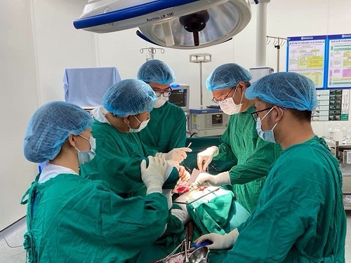Bệnh viện Đa khoa Đồng Nai thực hiện một ca phẫu thuật thay khớp háng