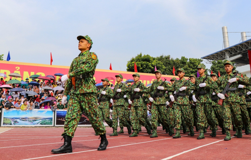 24 khối lực lượng vũ trang sẽ tham gia diễu binh, diễu hành.