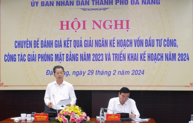 Bí thư Thành ủy Nguyễn Văn Quảng phát biểu chỉ đạo hội nghị